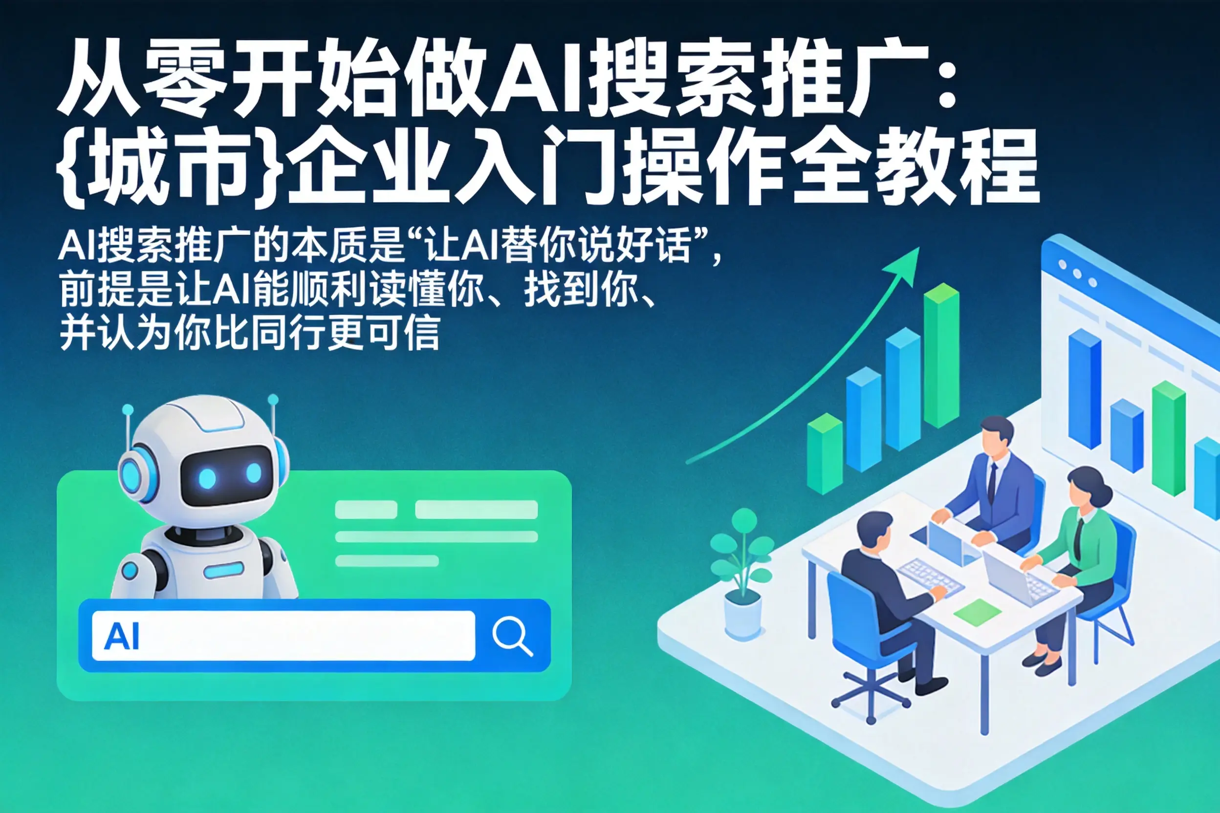 从零开始做AI搜索推广：怀化企业入门操作全教程