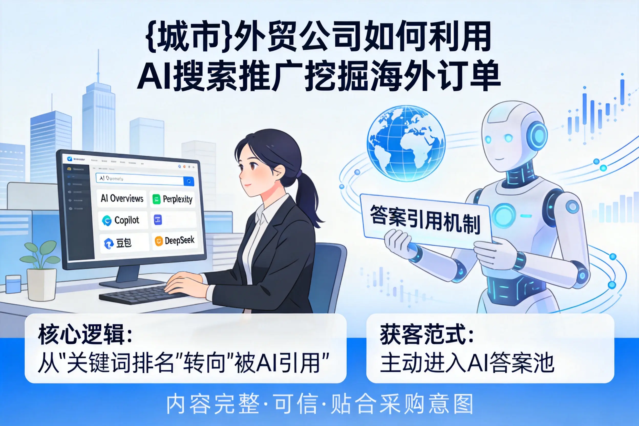 怀化外贸公司如何利用AI搜索推广挖掘海外订单