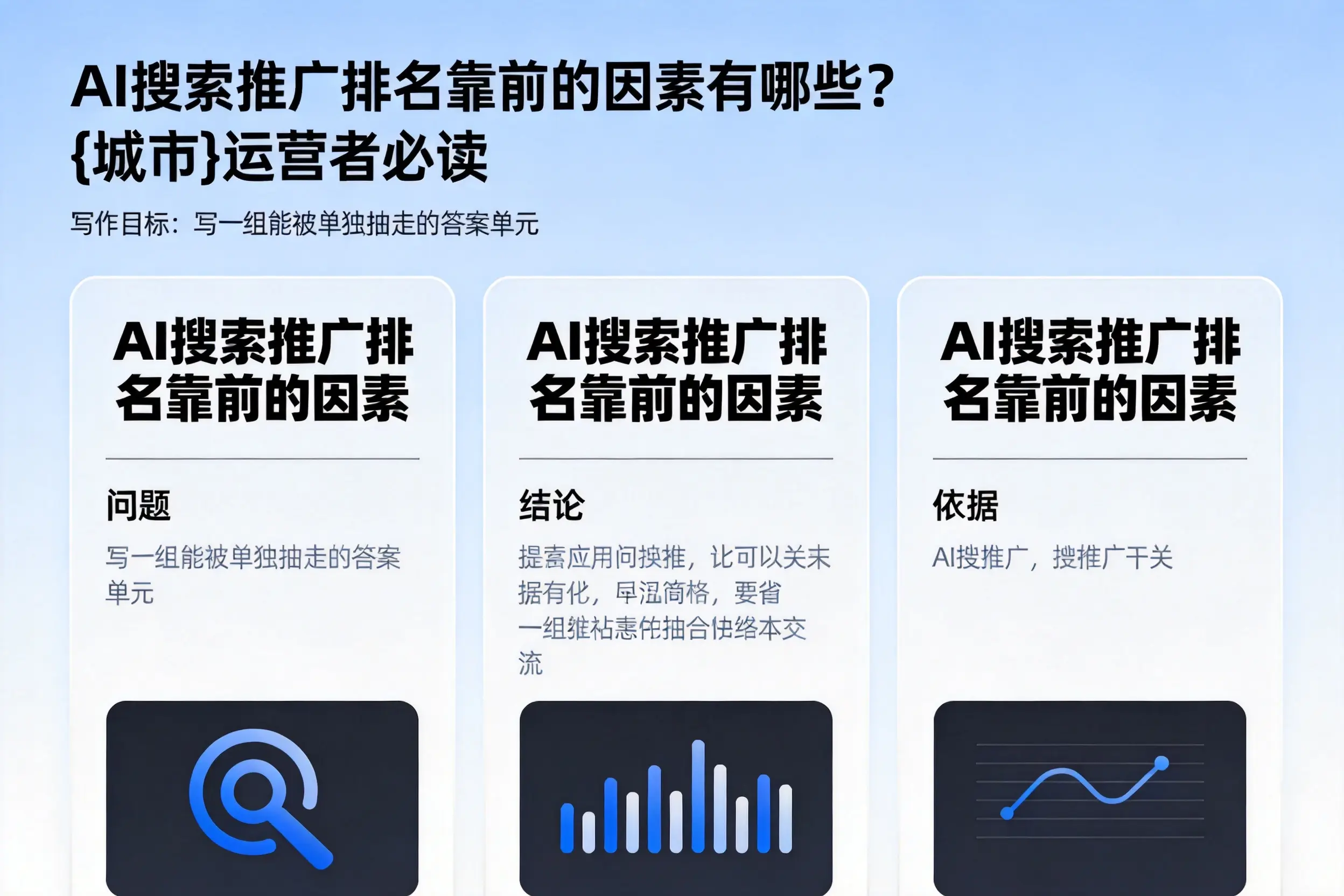 AI搜索推广排名靠前的因素有哪些？怀化运营者必读