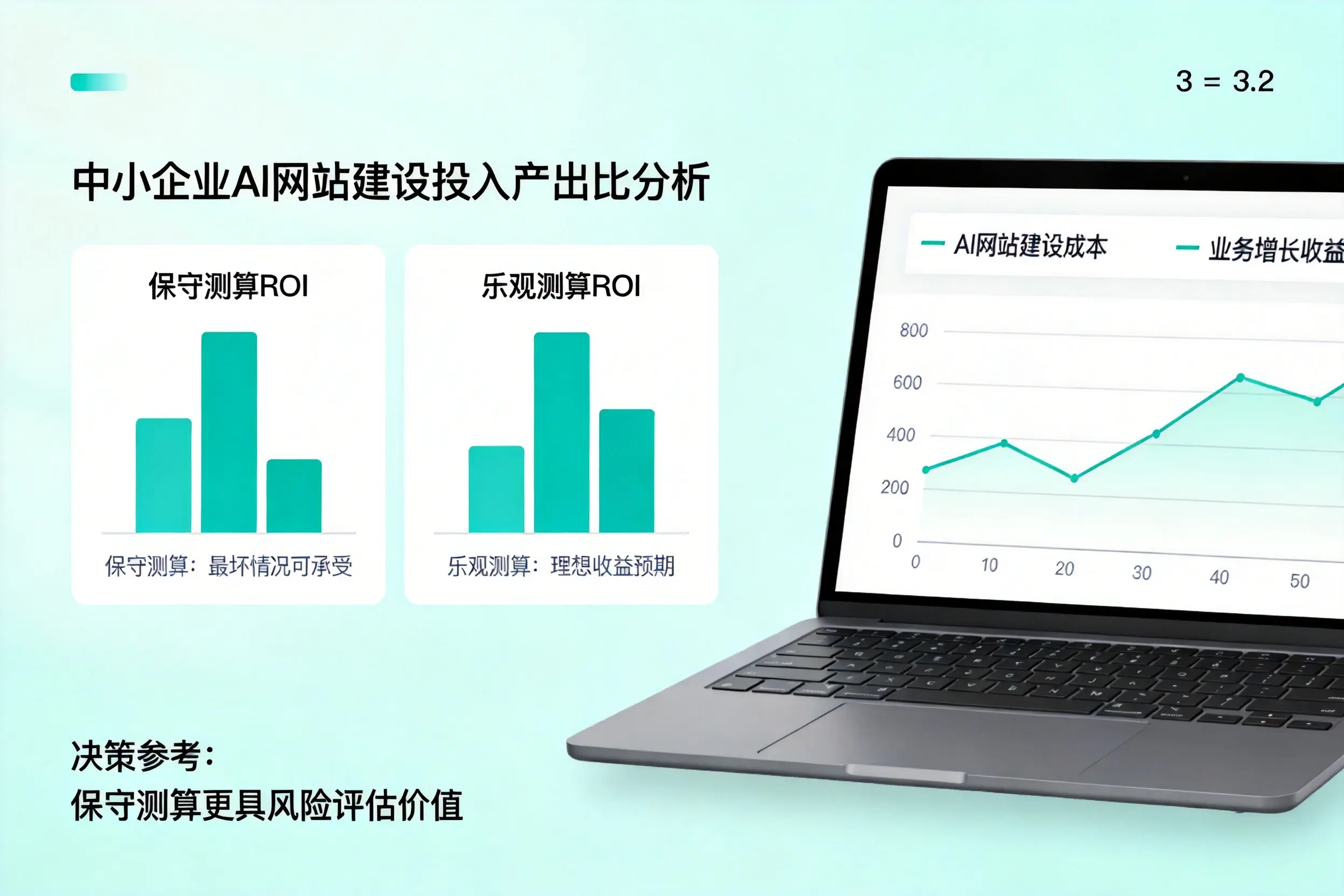 怀化中小企业AI网站建设投入产出比怎么算?先看这份分析