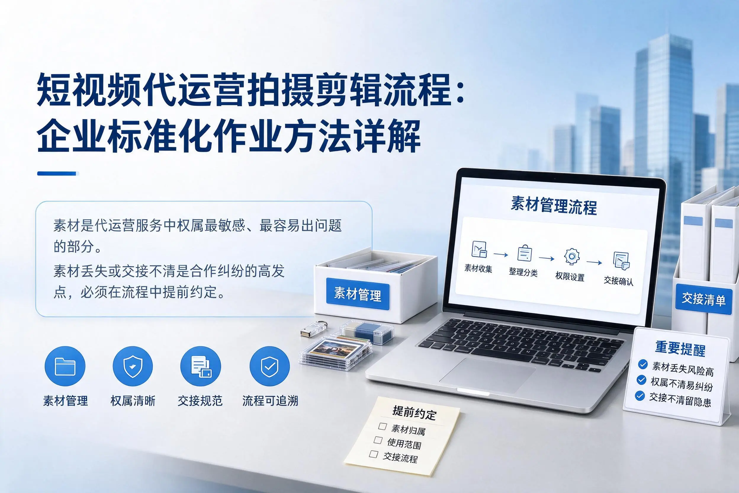 短视频代运营拍摄剪辑流程:怀化企业标准化作业方法详解