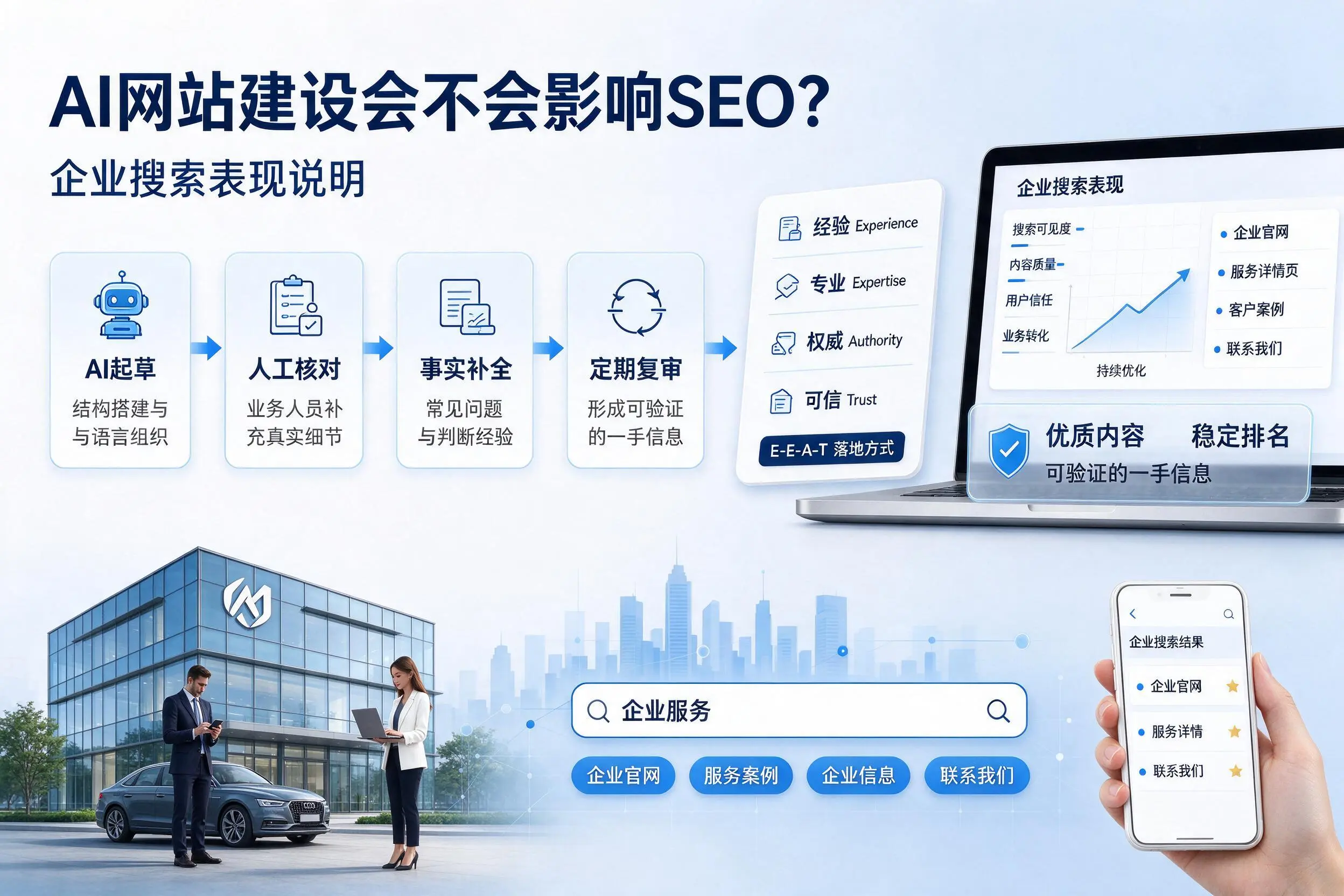 AI网站建设会不会影响SEO？怀化企业搜索表现说明