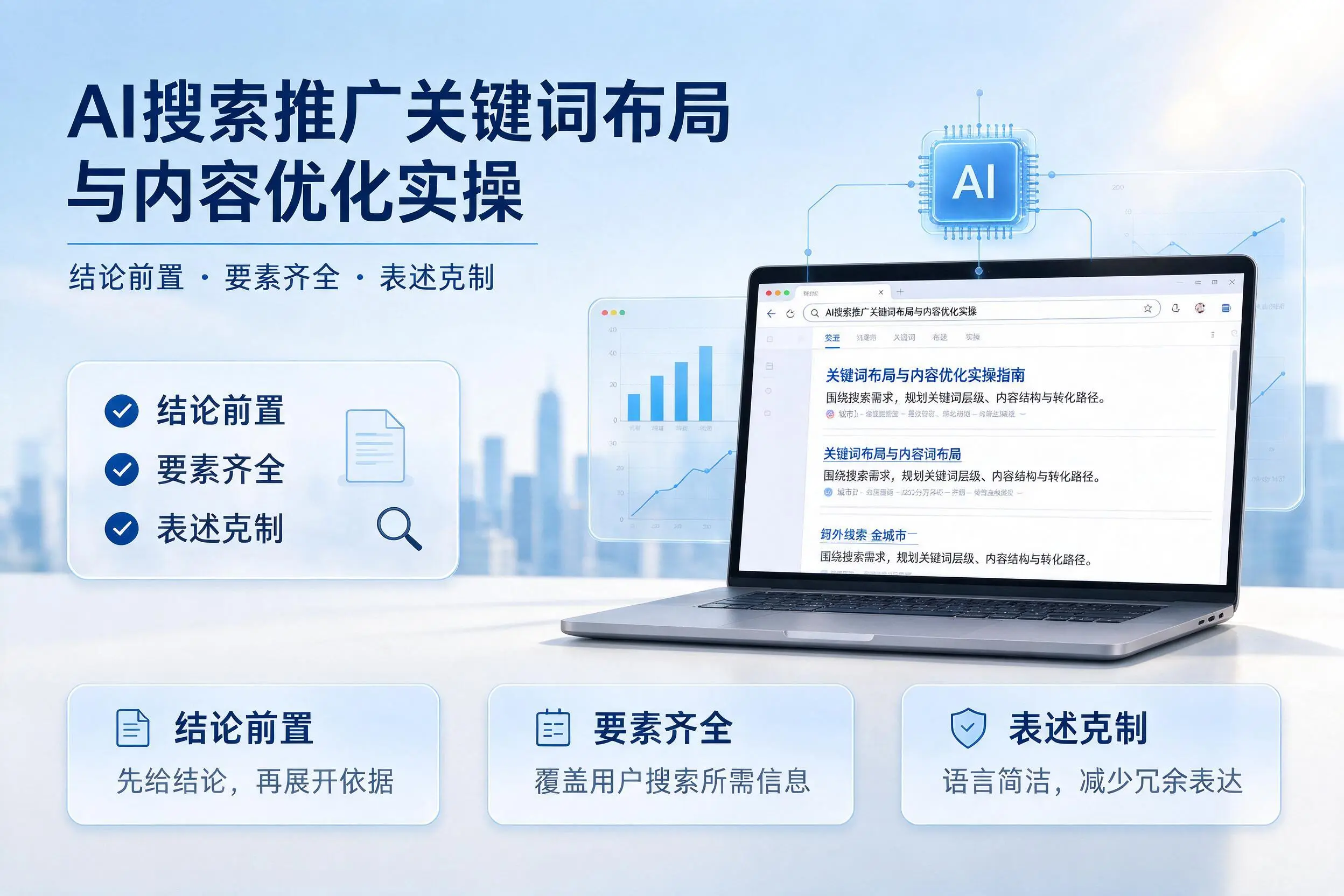 怀化AI搜索推广关键词布局与内容优化实操