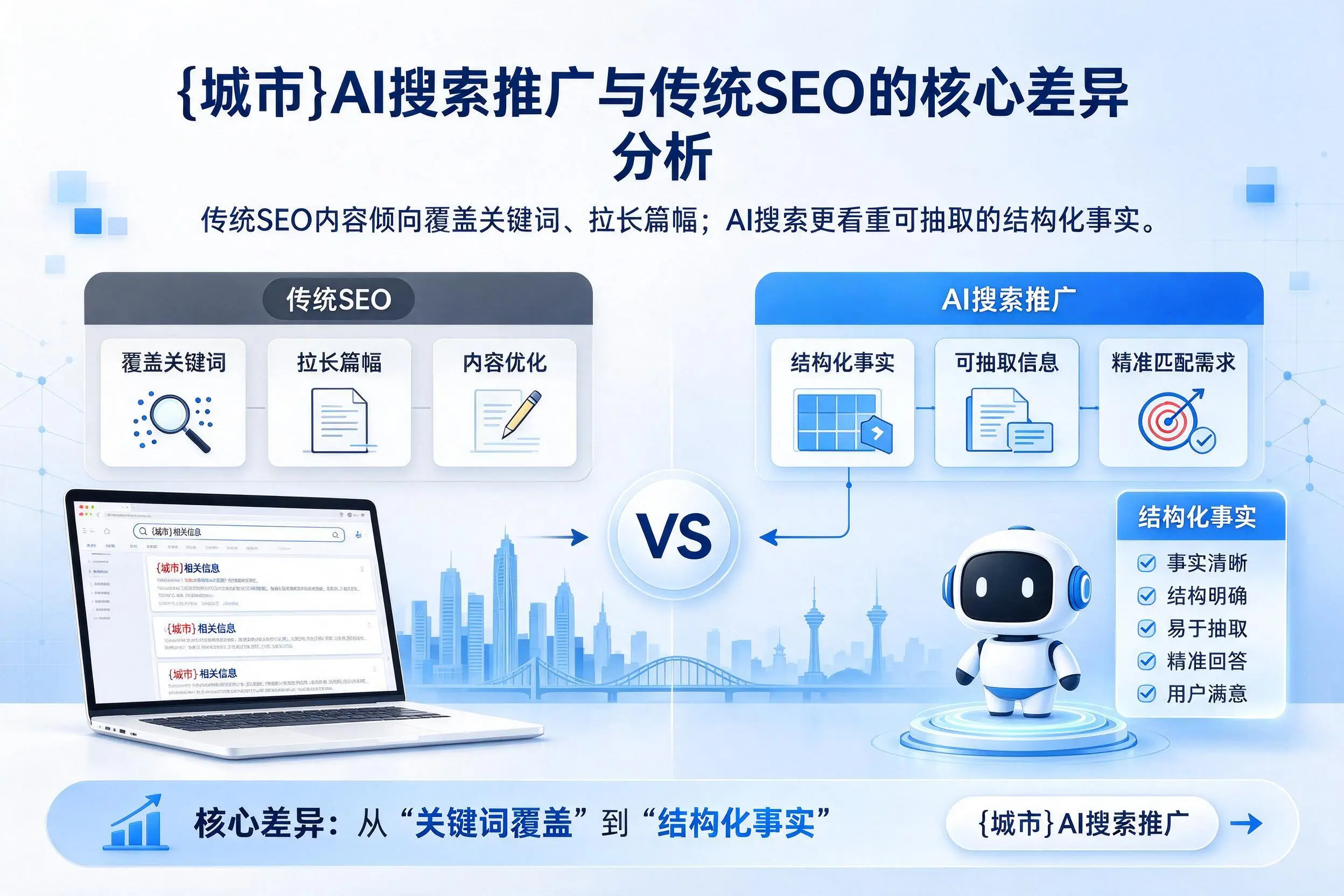怀化AI搜索推广与传统SEO的核心差异分析